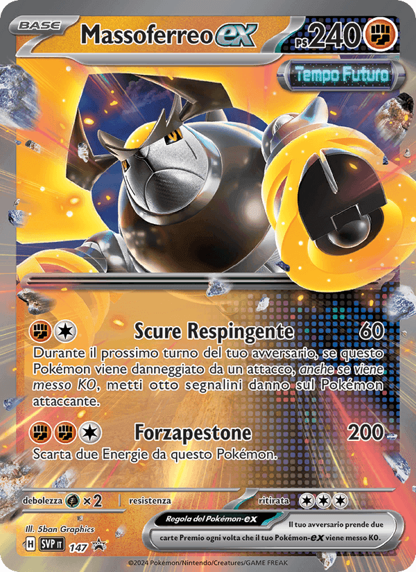 Massoferreo-ex, carta 147 di SVP Black Star Promos