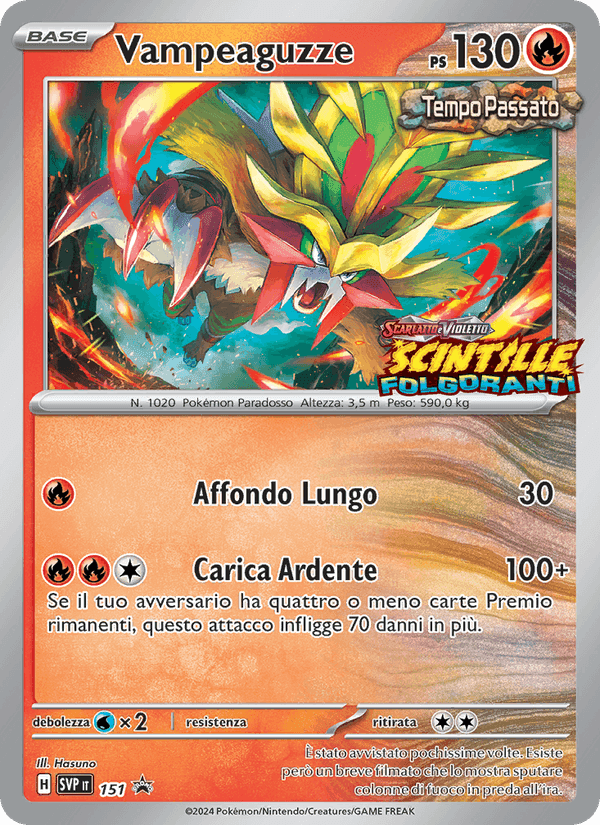 Vampeaguzze, carta 151 de SVP Black Star Promos