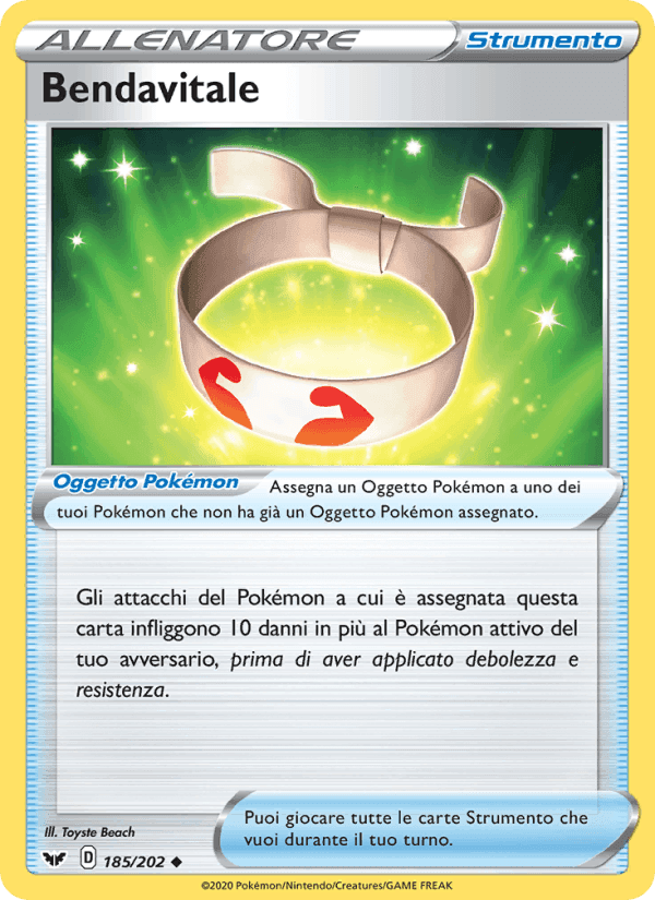 Bendavitale, card 185 from Spada e Scudo