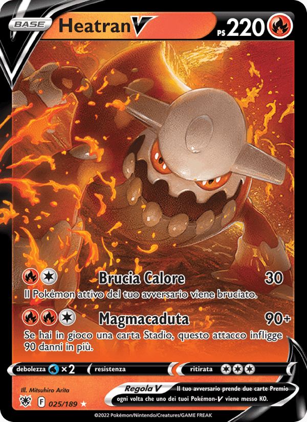 Heatran V, carte 025 de Lucentezza Siderale