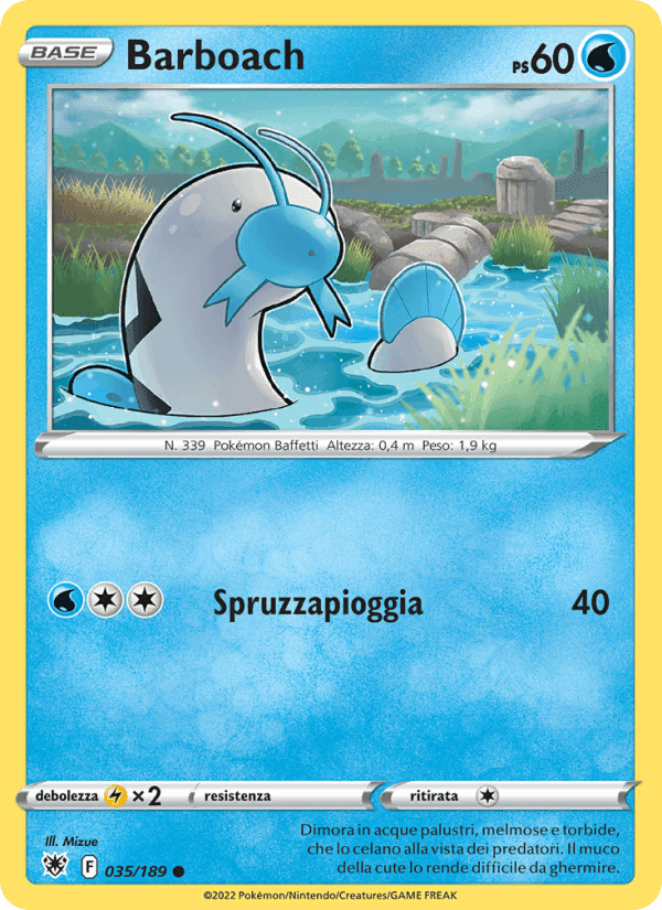 Barboach, carte 035 de Lucentezza Siderale
