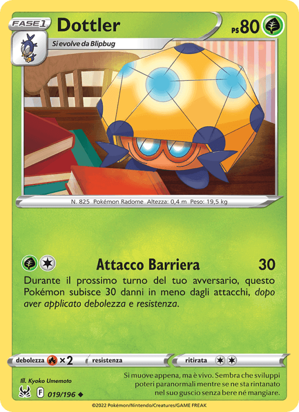 Dottler, carta 019 di Origine Perduta