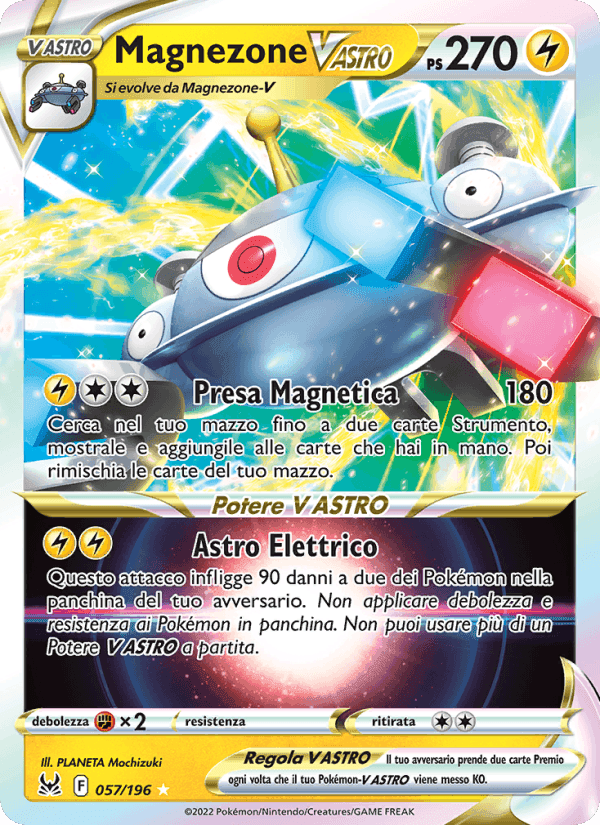 Magnezone V ASTRO, carta 057 di Origine Perduta
