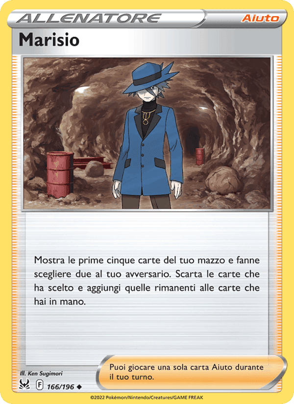 Marisio, card 166 from Origine Perduta