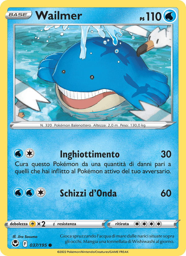 Wailmer, carta 037 di Tempesta Argentata