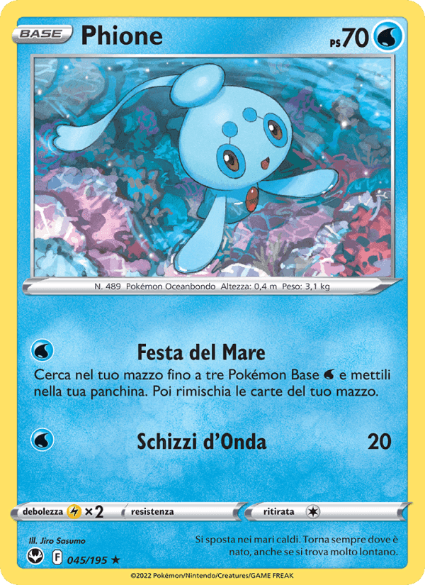 Phione, carta 045 de Tempesta Argentata