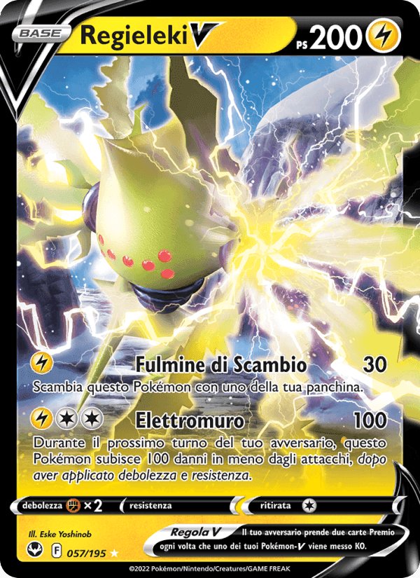 Regieleki V, carta 057 di Tempesta Argentata