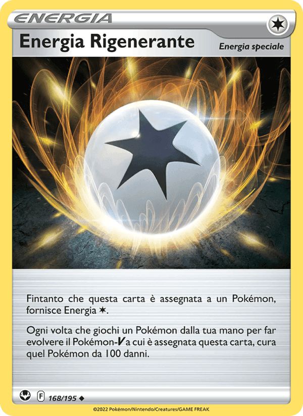 Energia Rigenerante, card 168 from Tempesta Argentata