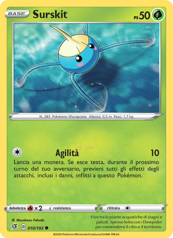 Surskit, carta 10 de Fragore Ribelle