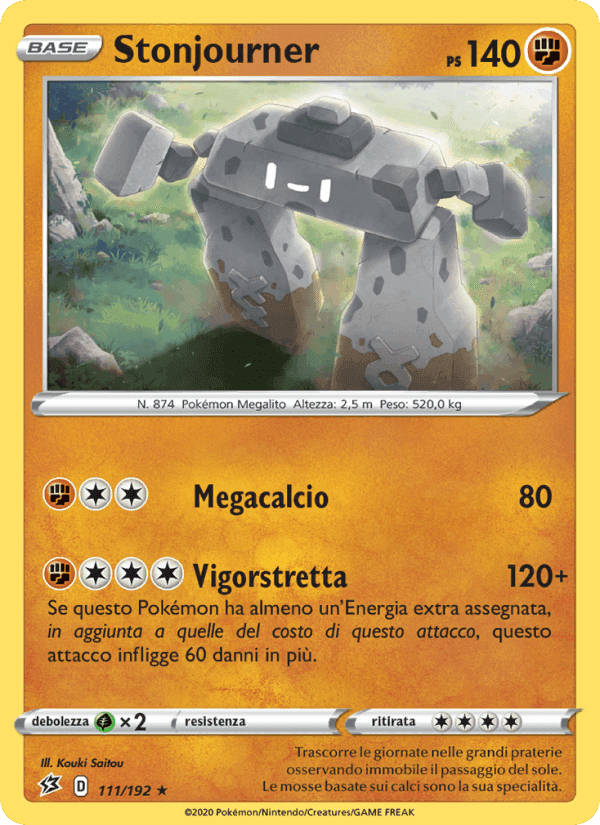 Stonjourner, carta 111 di Fragore Ribelle