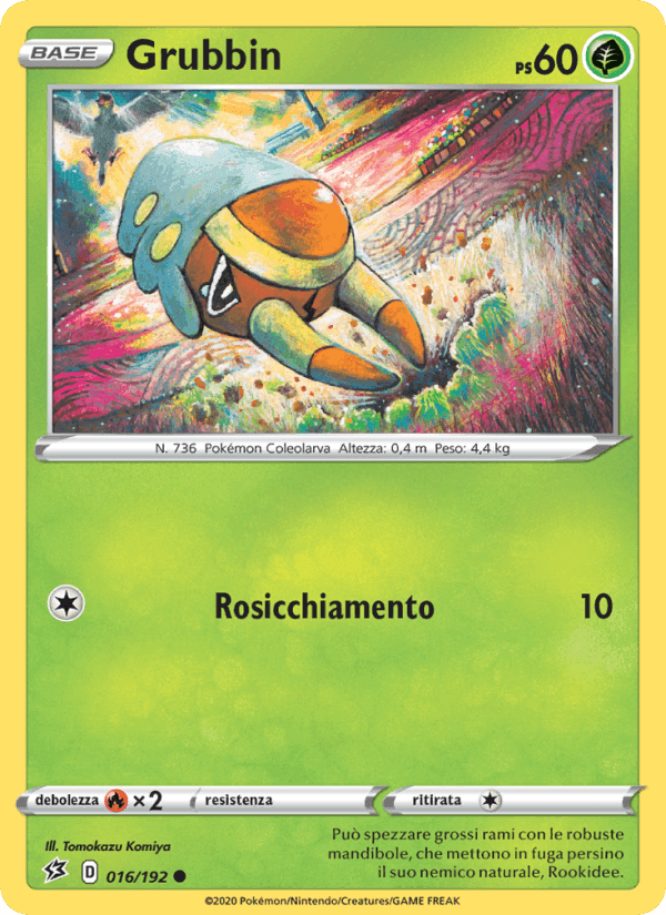 Grubbin, carta 16 de Fragore Ribelle
