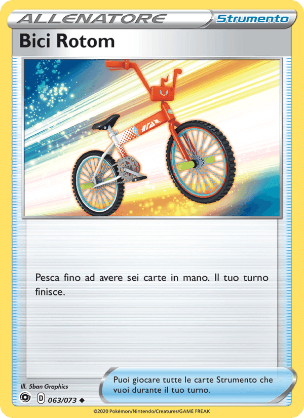 Bici Rotom, card 63 from Futuri Campioni