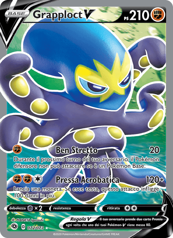 Grapploct V, card 72 from Futuri Campioni
