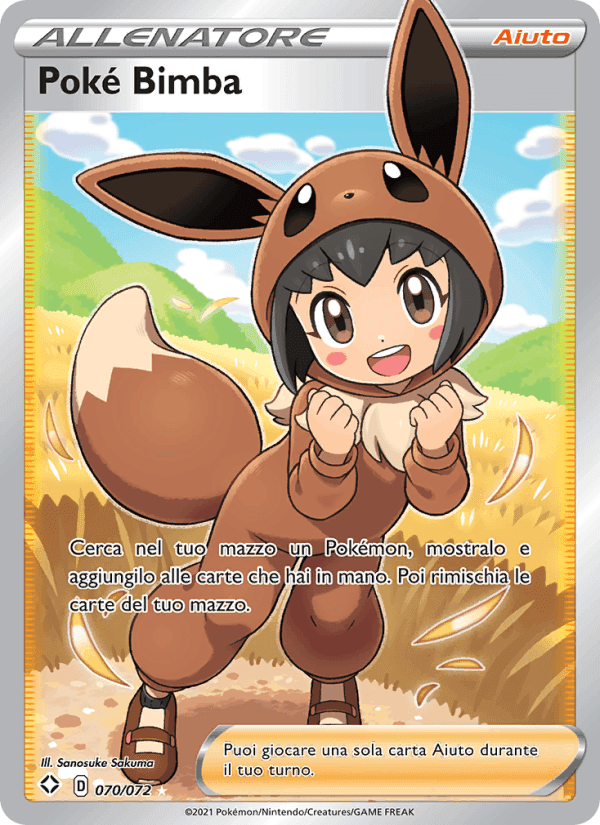 Poké Bimba, card 70 from Destino Splendente