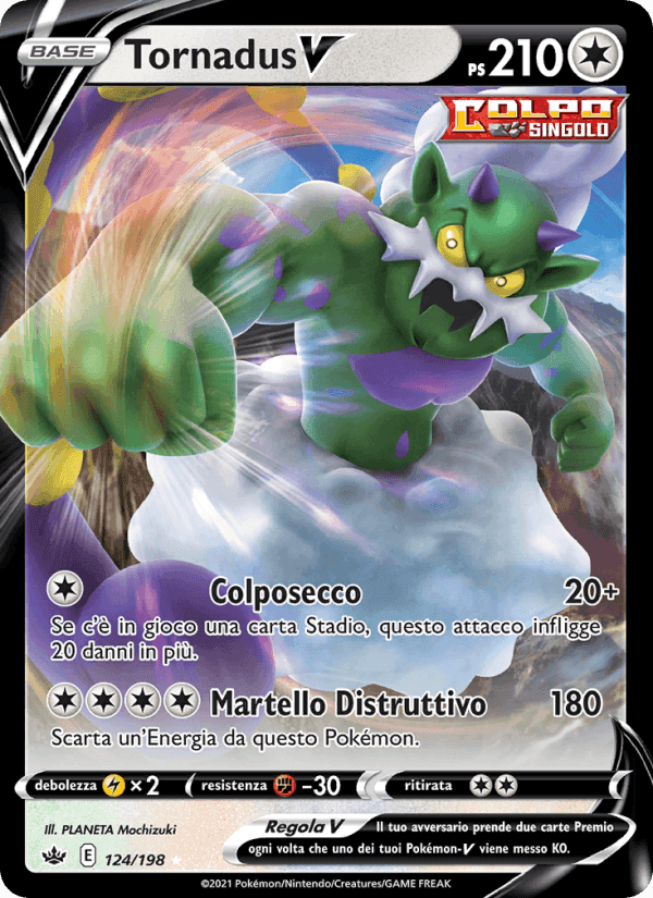 Tornadus V, card 124 from Regno Glaciale
