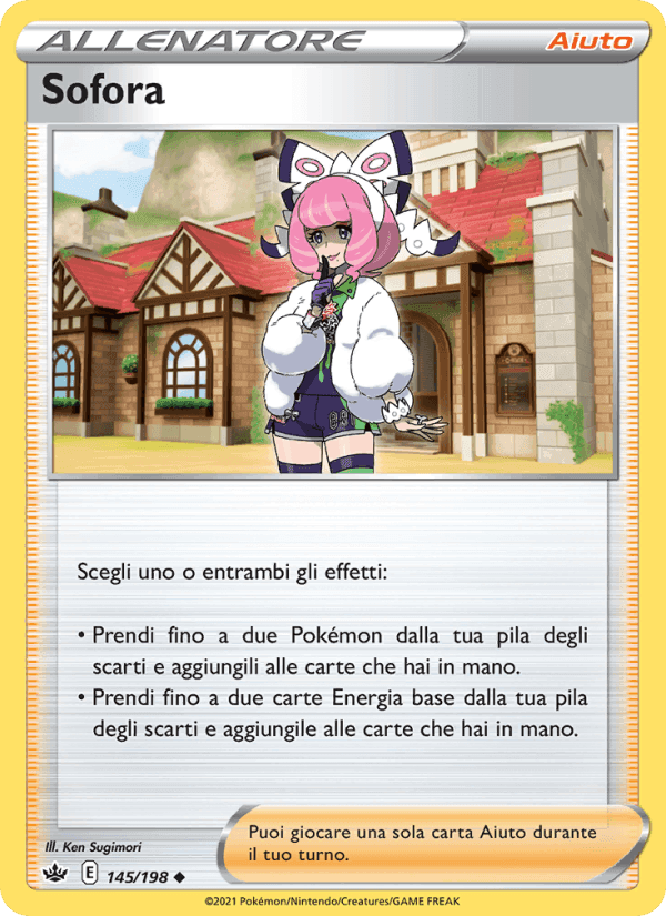 Sofora, card 145 from Regno Glaciale