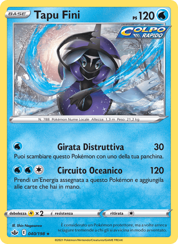 Tapu Fini, carta 40 di Regno Glaciale