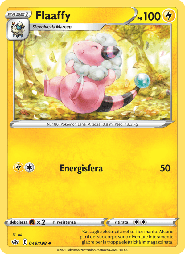 Flaaffy, carta 48 di Regno Glaciale