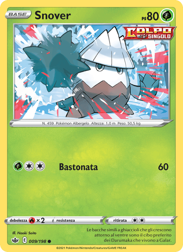 Snover, carta 9 di Regno Glaciale