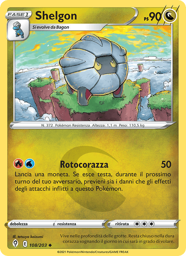 Shelgon, carta 108 di Evoluzioni Eteree