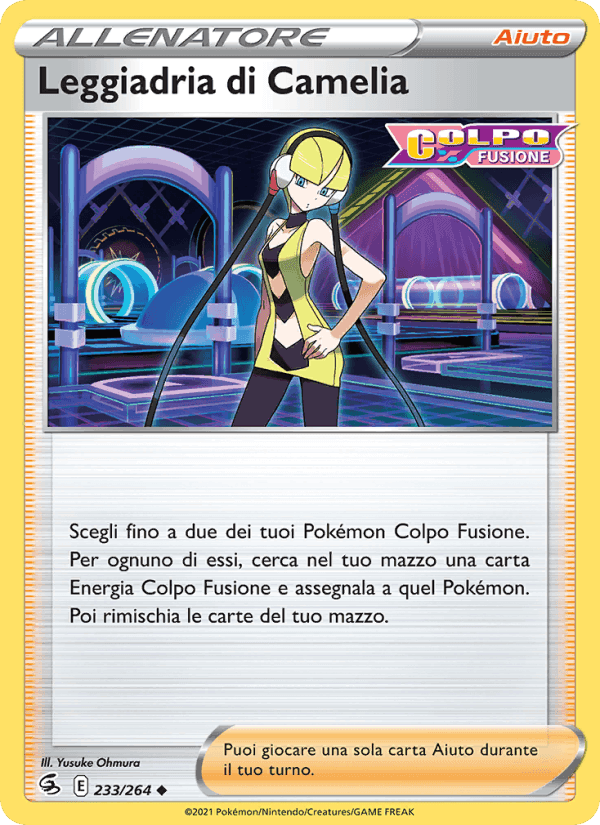 Leggiadria di Camelia, card 233 from Colpo Fusione