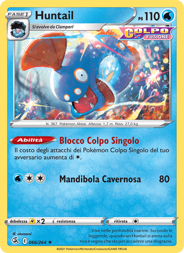 Huntail, card 66 from Colpo Fusione