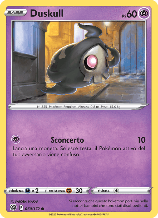 Duskull, carta 060 di Astri Lucenti