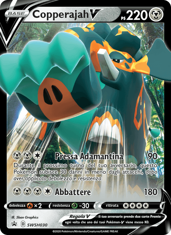 Copperajah V, carta SWSH030 di SPSC Promo