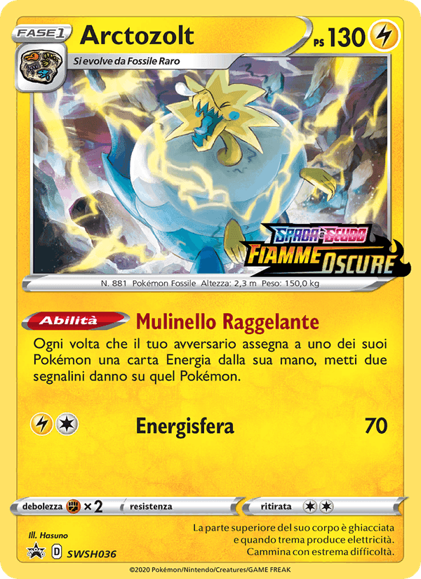 Arctozolt, carta SWSH036 di SPSC Promo