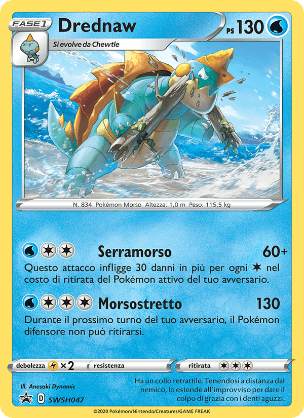 Drednaw, carta SWSH047 di SPSC Promo