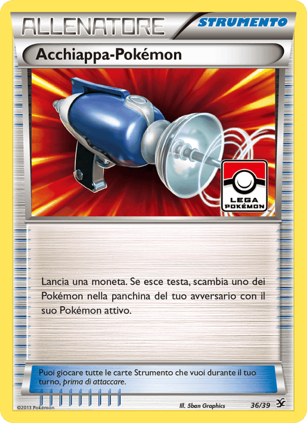 Acchiappa-Pokémon, carte 36 de Benvenuti a Kalos