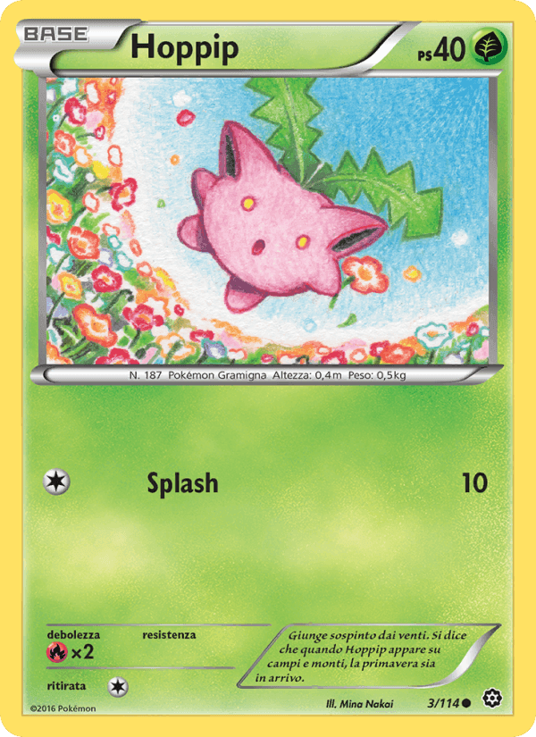Hoppip, card 3 from Vapori Accesi