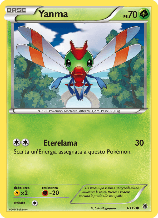 Yanma, carte 3 de Forze Spettrali