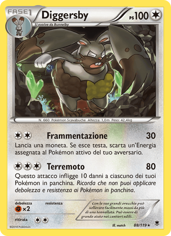 Diggersby, card 88 from Forze Spettrali