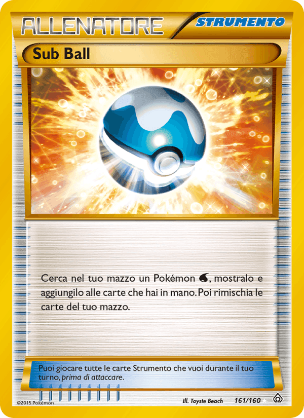 Sub Ball, card 161 from Scontro Primordiale