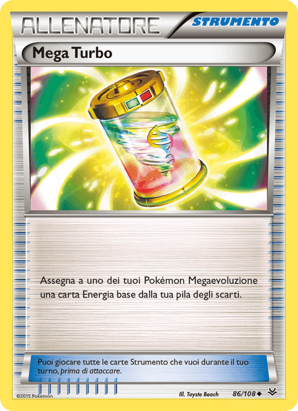 Mega Turbo, card 86 from Furie Volanti