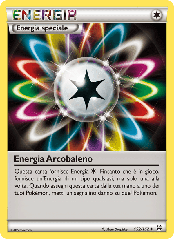 Energia Arcobaleno, card 152 from Turbo Blitz