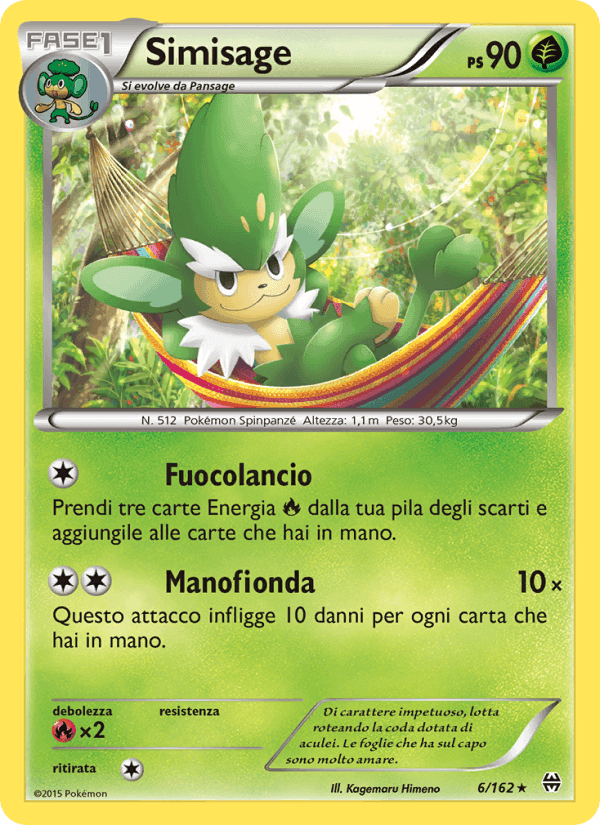 Simisage, carta 6 de Turbo Blitz