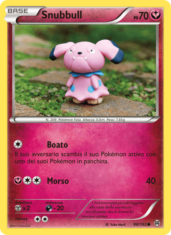 Snubbull, card 98 from Turbo Blitz