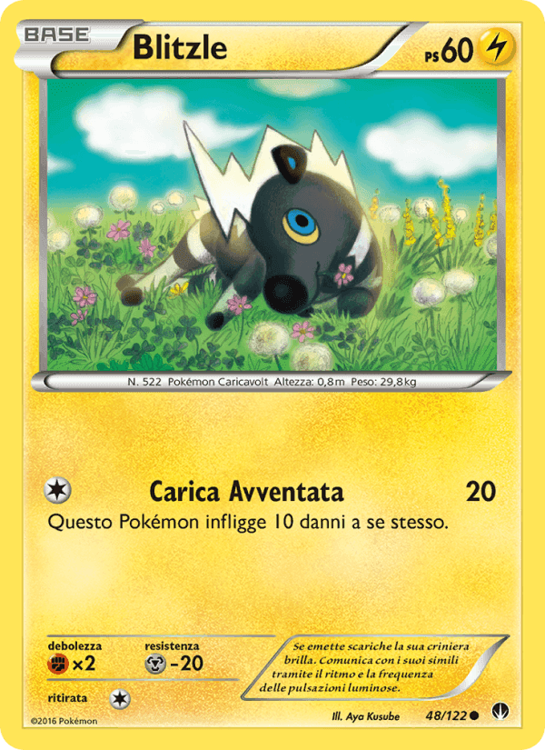 Blitzle, card 48 from Turbo Crash