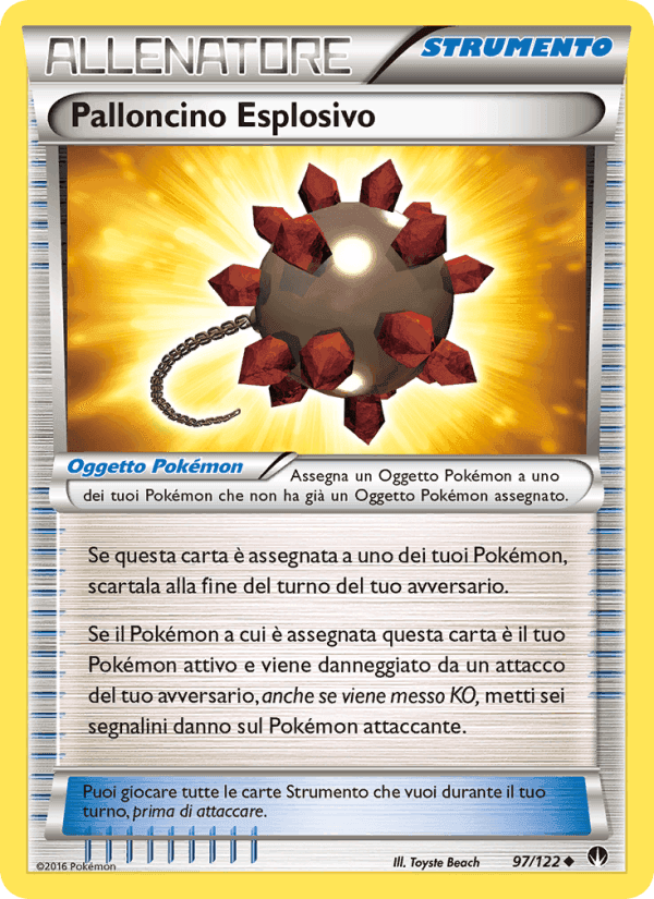 Palloncino Esplosivo, card 97 from Turbo Crash