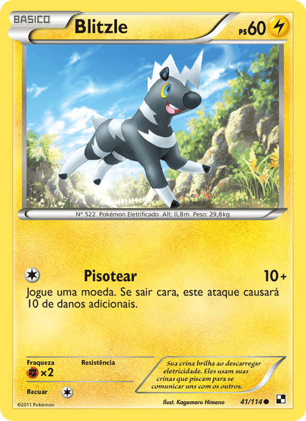 Blitzle, carta 41 de Black & White