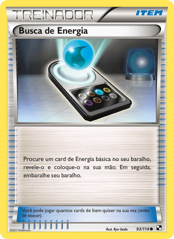 Busca de Energia, carta 93 di Black & White