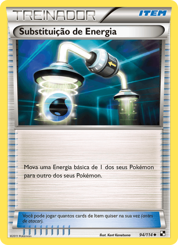 Substituição de Energia, card 94 from Black & White