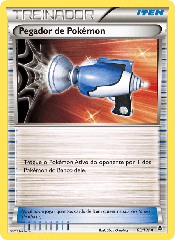 Pegador de Pokémon, carta 83 de Explosão de Plasma