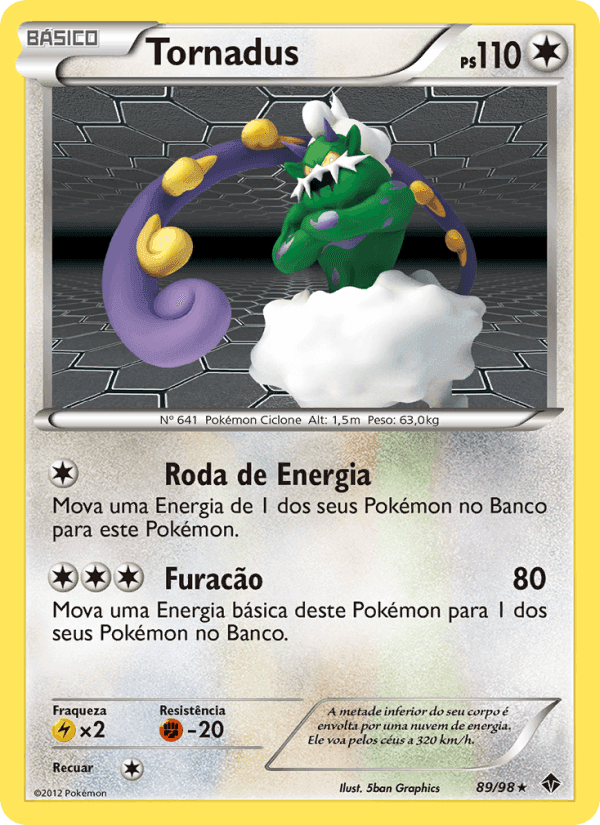Tornadus, carta 89 de Poderes Emergentes