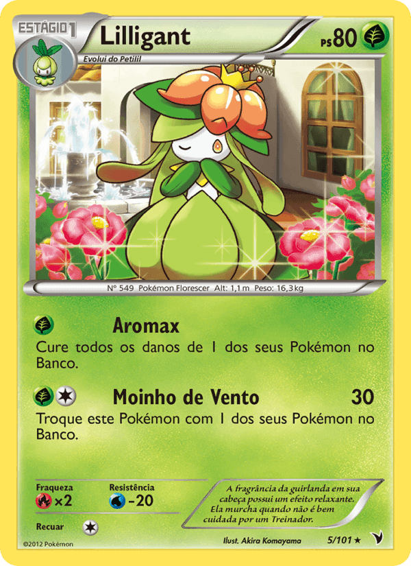 Lilligant, carta 5 de Vitórias Nobres