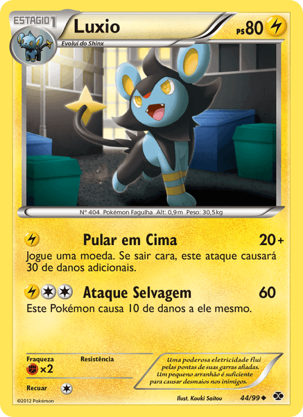 Luxio, carta 44 de Próximos Destinos