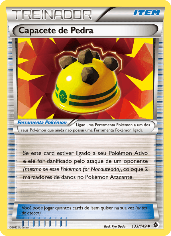 Capacete de Pedra, card 133 from Fronteiras Cruzadas