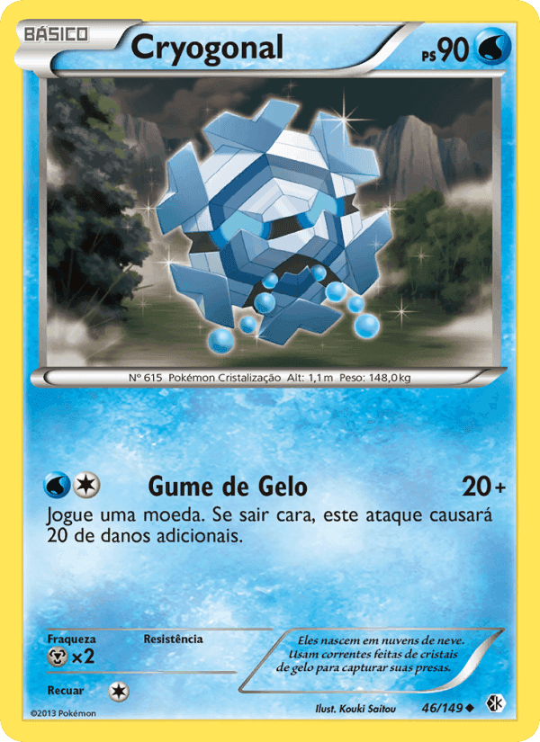 Cryogonal, carta 46 de Fronteiras Cruzadas